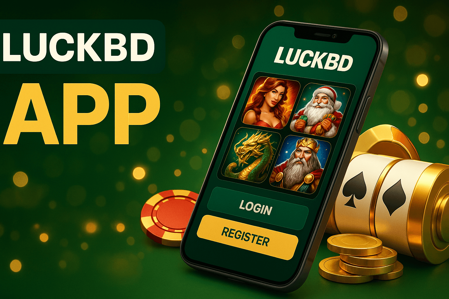 Adaptable gameplay across all networks with LUCKBD app