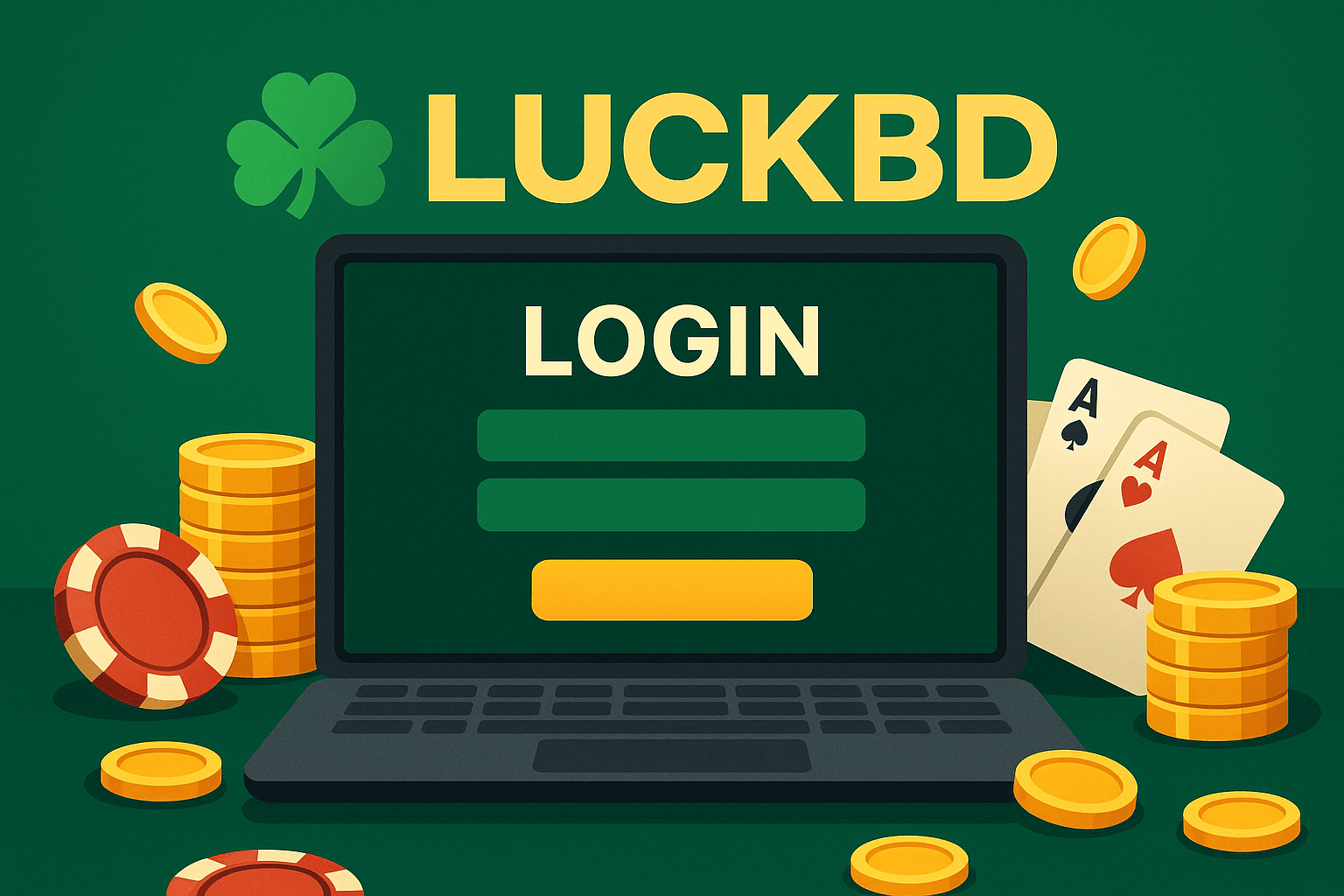 User-friendly LUCKBD login control panel