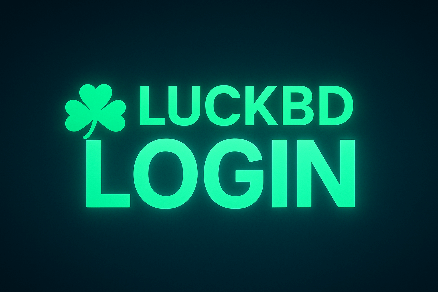 LUCKBD login with advanced security features